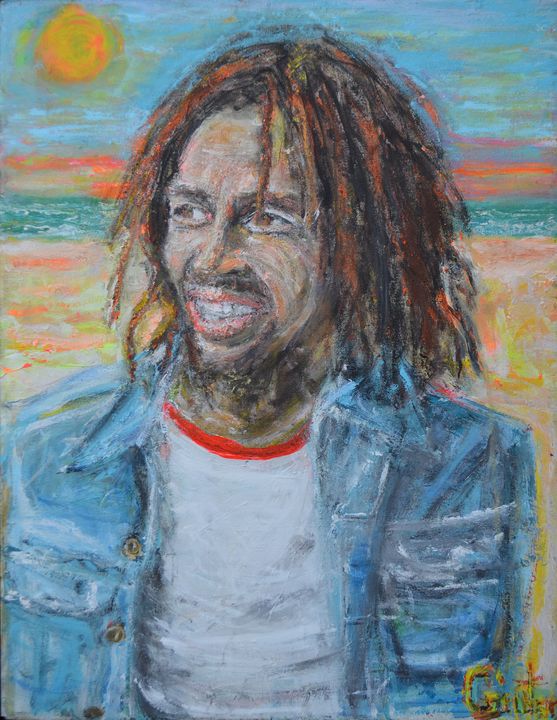 rasta Bob Marley - Art by Patrick