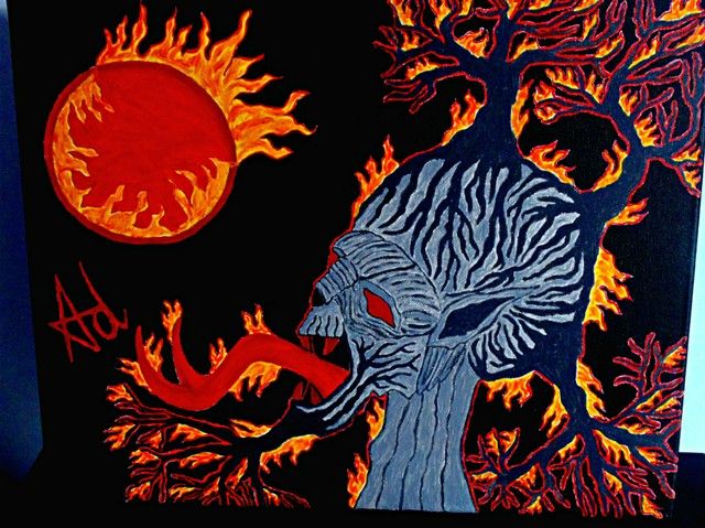 Catharsys Ov The Earth Through Fire - Demona Alexis Black Arts