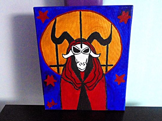Unholy Goat Priest - Demona Alexis Black Arts