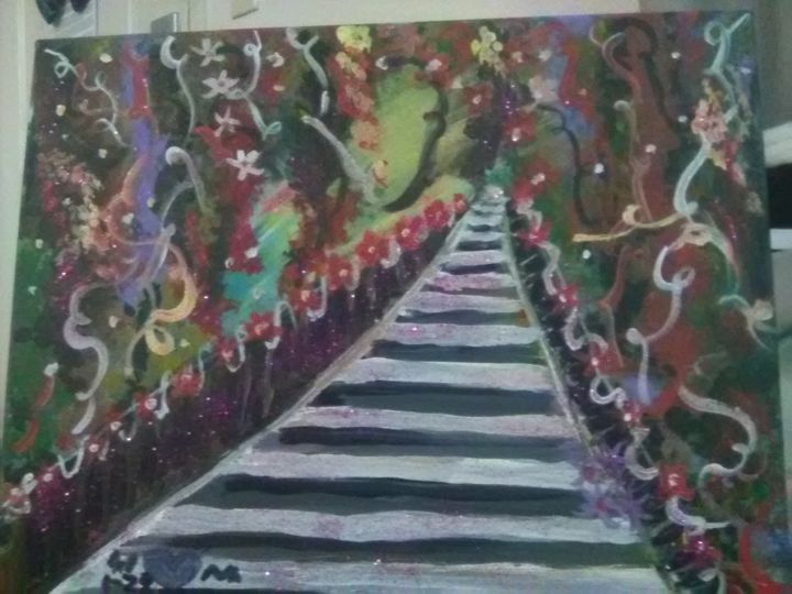 Secret floral bridge - Uniquely sparkles