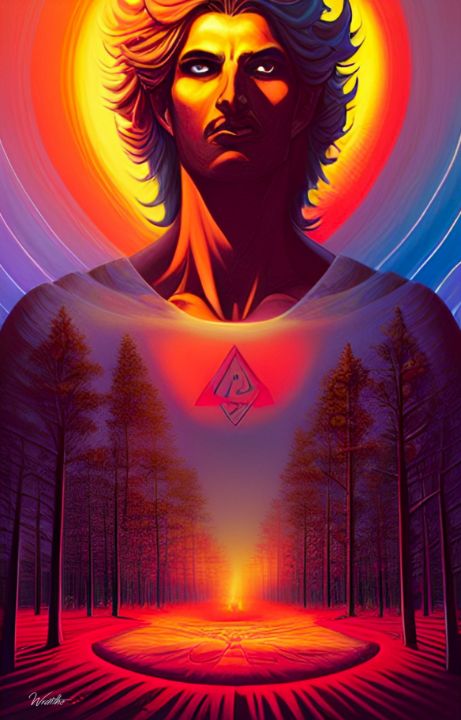 Ascended Master William Wraithe William Wraithe Art Paintings
