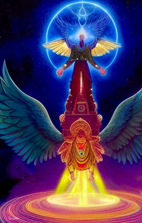Angelic Source - William Wraithe - William Wraithe Art