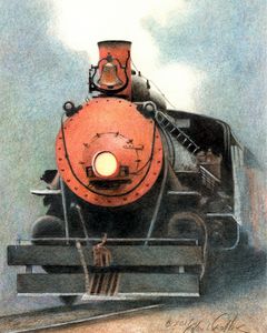 "Misty Train" - Charlie Walker, American Artist