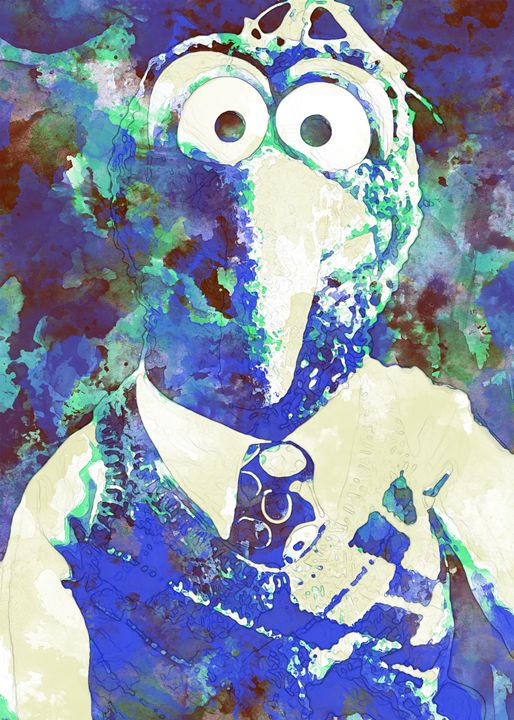 The Gonzo has art.