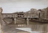 Ponte Vecchio Life sketch, Florence.
