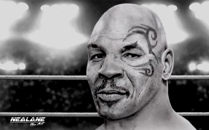 Mike Tyson The Greatest of All Time Drawing by Dana E M  Saatchi Art
