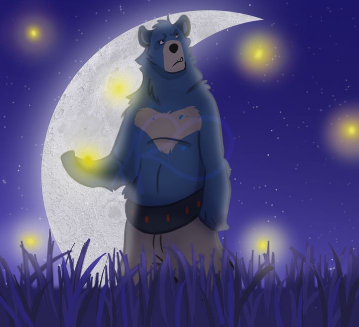 Baloo at Night - kraxchet - Digital Art & AI, Entertainment, Television ...