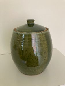 Lidded Jar (6" tall) - Rex Carder Pottery