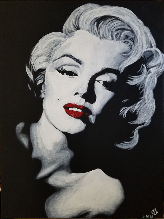 Marilyn - Art by Hannah Snow