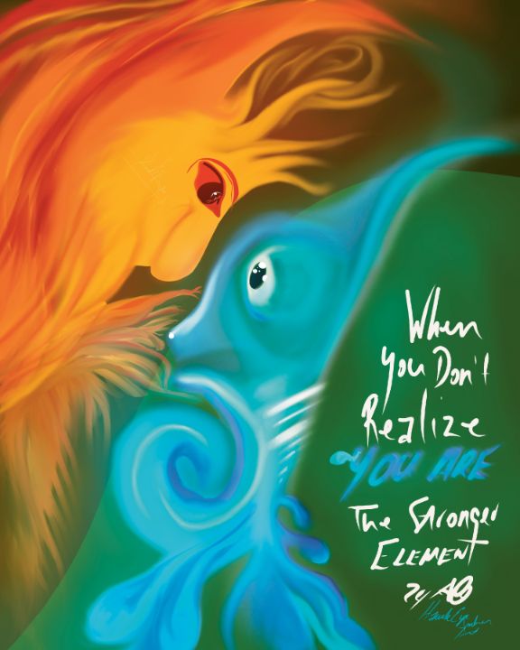 strongest-element-hawkeye-amber-art-drawings-illustration