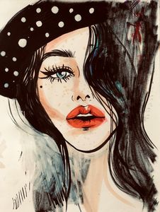 model girl - ArtAbra