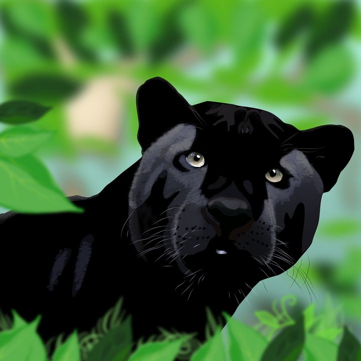 Black panther - Melanie N Creations