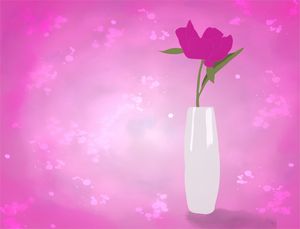 Minimalist flower vase