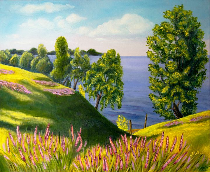 Landscape oil painting - ArtbyIM