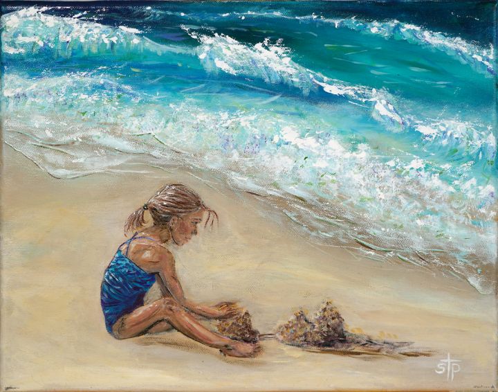 Sandcastles Away - Divine Inspirations, LLC - Paintings & Prints ...