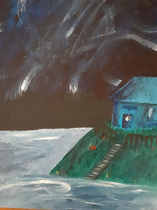 Sur la mer, dans le ciel - Dylan Burch - Paintings & Prints, Landscapes ...