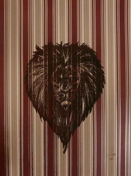 Lion on the Wallpaper - Unlimited Creative Visions