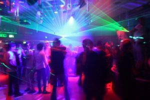 dancing in a laser light prism