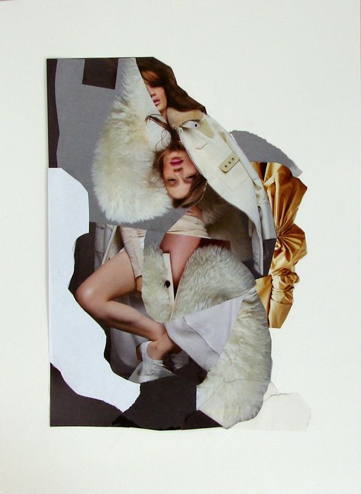 Fashion collage series  #6 - Susana Llobet