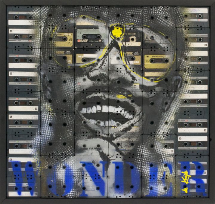Stevie Wonder - Artwork XL - Monique de Kruijk