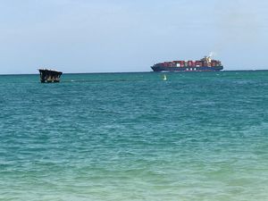A view from Moreton Island