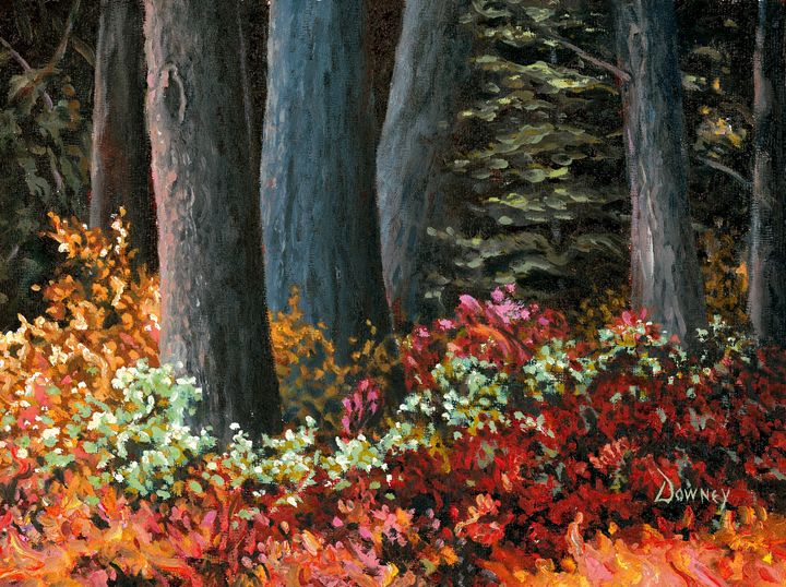 Forest Foliage - Carl Downey Art Gallery