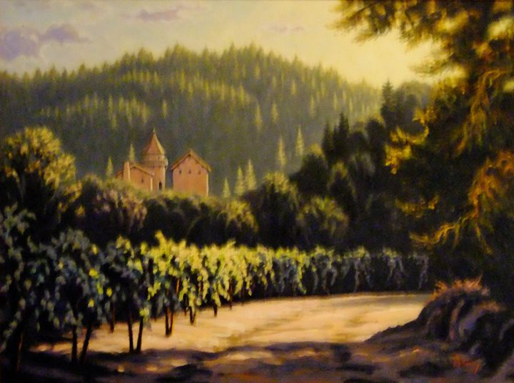 Road to the Chateau - Carl Downey Art Gallery
