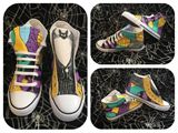 Hand painted shoes