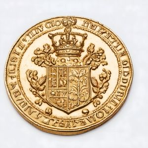 Ancient English gold coin - Kreative Kunst