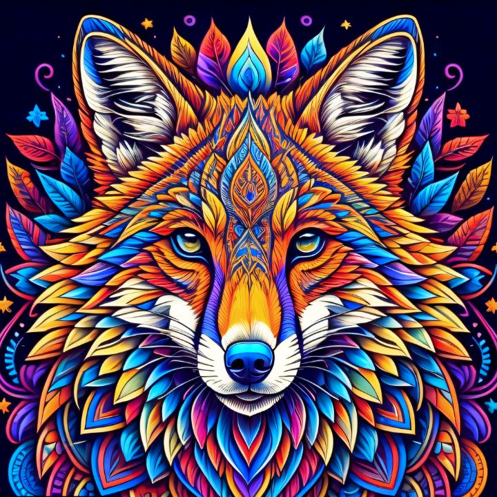 Luminescent Guardian - LORD SUKO - Digital Art & AI, Animals, Birds ...