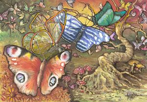 "butterflies"