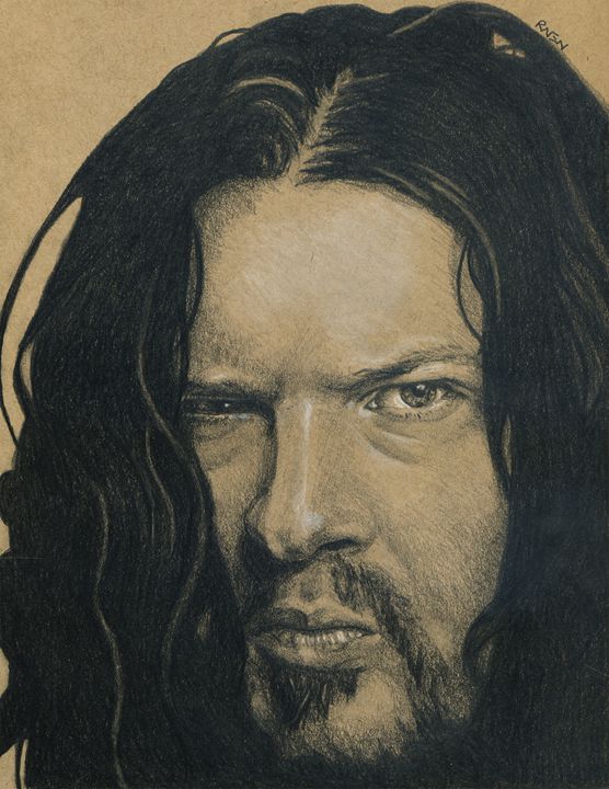 Dimebag Darrell Portrait - Raven Creature - Drawings & Illustration ...