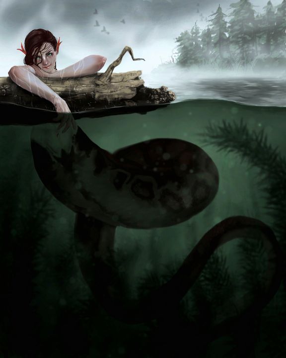 Serpent in the Lake - Illustrations