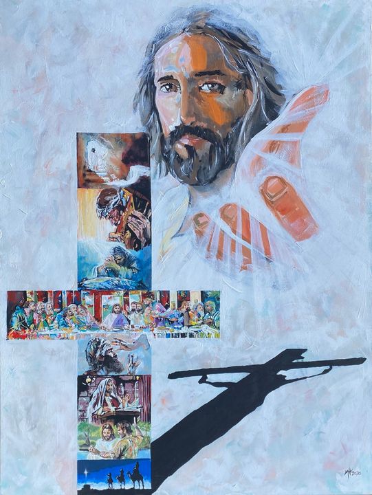 The Story of Jesus Christ - Paint 3:16 by Matt Hagan