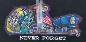 9/11 Tribute Painting