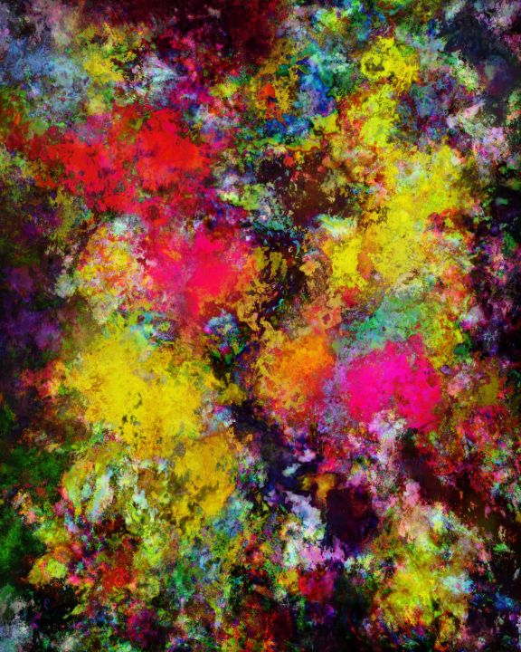 Flaring - Keith Mills - Digital Art & AI, Abstract, Color - ArtPal