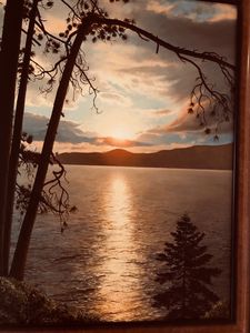 Sunset on Lake Tahoe