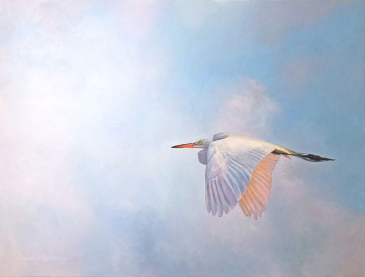 Great Egret - Pamela Beaverson Fine Art