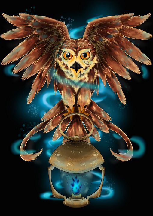 Owl Light - Spare Parts Arts