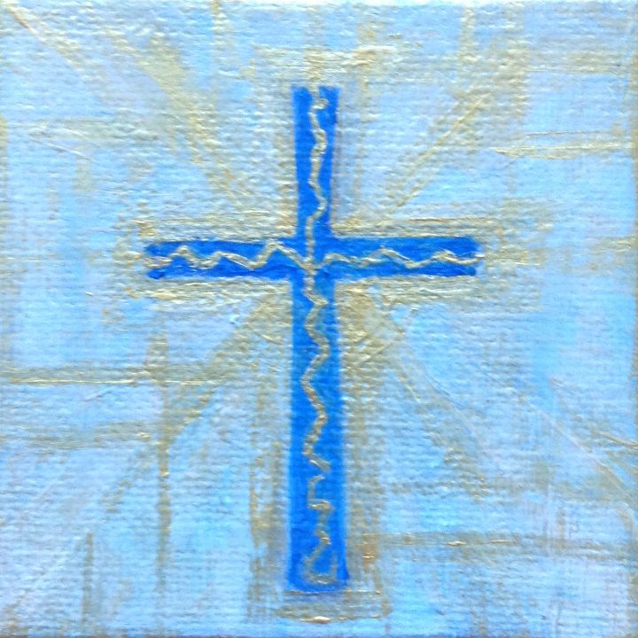 Cross Painting - CYDART CREATIONS