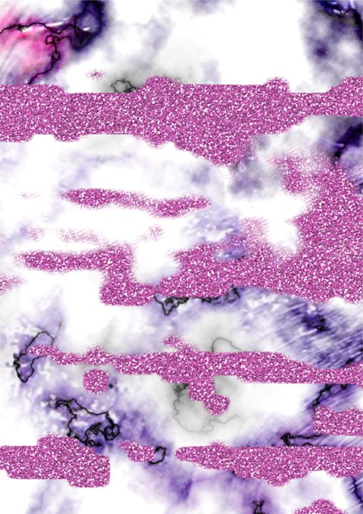 Amazing abstract marble and glitter - Sintegra