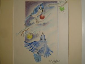 Minimalist Blue Jay - Dragonflies and Hummingbirds - Digital Art, Animals,  Birds, & Fish, Birds, Bluejays - ArtPal