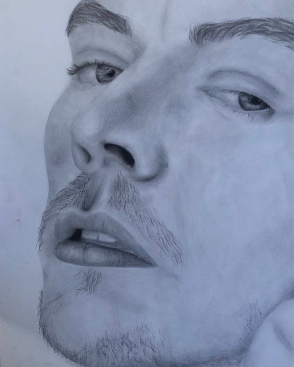 Drawing of Harry Styles - Art by Storms