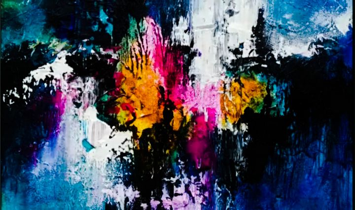 Abstract painting - Teja
