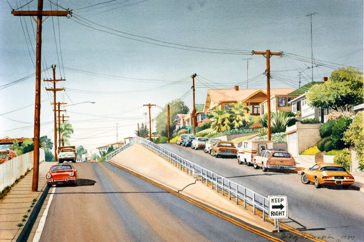 Columbia Street Middletown San Diego - Mary Helmreich California ...