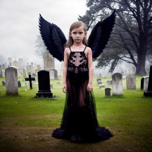 Angel In Graveyard