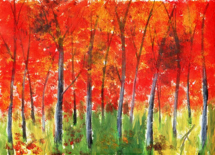 Autumn Blaze - Seren Shaw Fine Arts