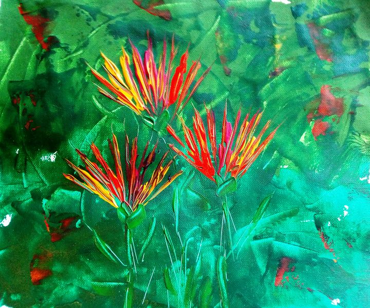 Waterlilies - Seren Shaw Fine Arts