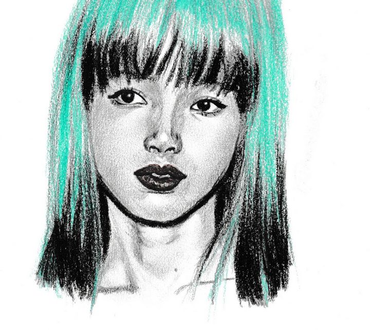 NAMIL ART: Pencil Portrait Drawing - BLACKPINK. Lisa (K-pop Pencil  Illustration)You Art 연필 인물 드로잉 데생 - 블랙핑크. 리사 Lisa (K-pop 연필 초상화, 일러스트)유아트  You Art