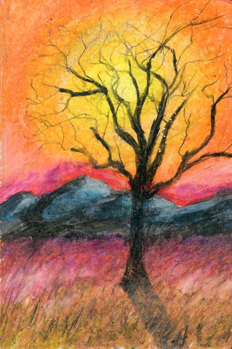 Barren Tree - Austin McDougal Art